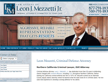 Tablet Screenshot of mezzetti.com